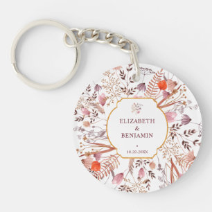 Faveur de mariage aux fleurs sauvages Bohème chic