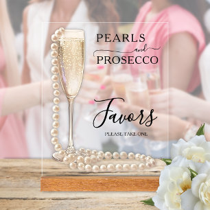 Faveurs de Mariage Perles et Prosecco