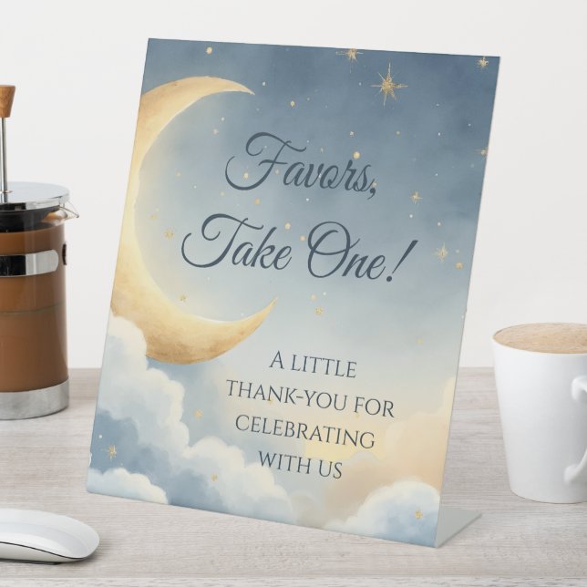 Faveurs, Prends-En Une ! Panneau de la table baby  (In SItu)