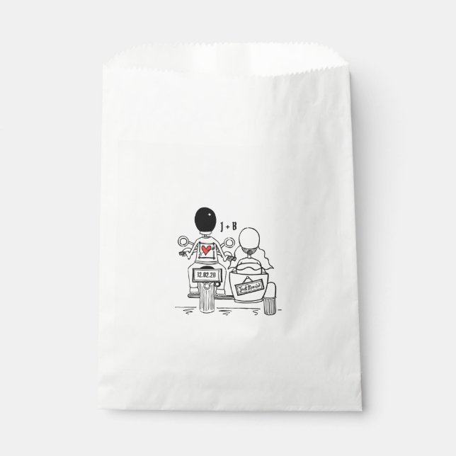 Favor Bags Geschenktütchen (Vorderseite)