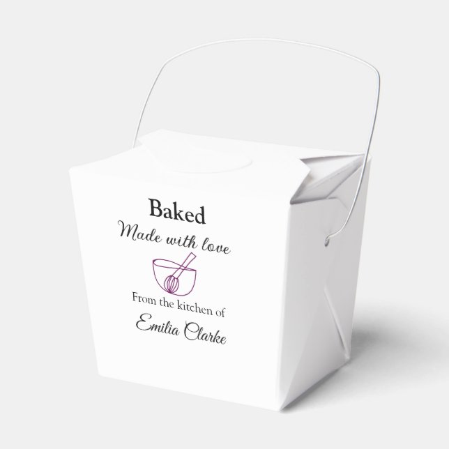 Favor Box Geschenkschachtel (Vorderseite)