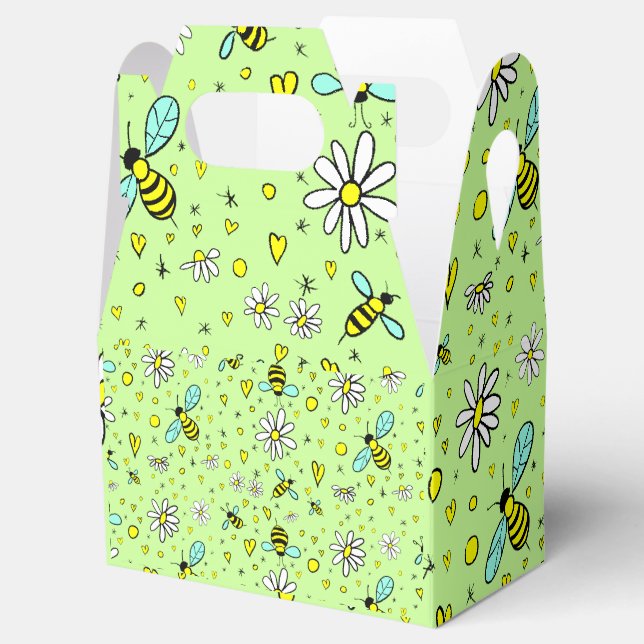 Favor Box Happy spring Geschenkschachtel (Geöffnet)