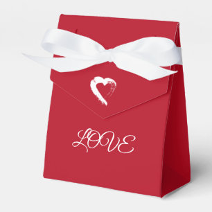 Favor Box Moon Heart Geschenkschachtel