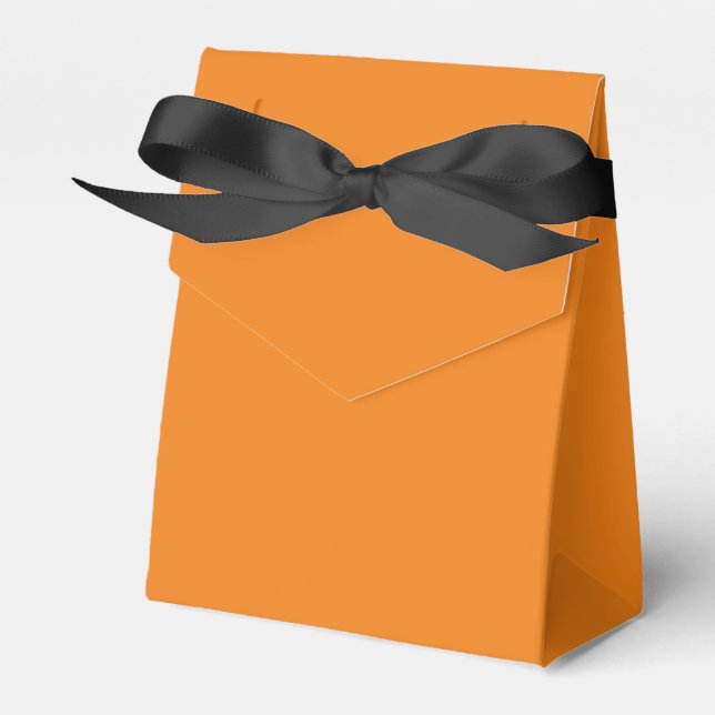 Favor Box Zent Style Orange Geschenkschachtel (Vorderseite)