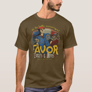 Favor Cycles Motos de la Belle Mcanique 1898 T-Shirt