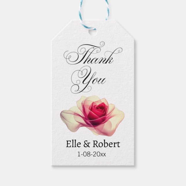 Favor Gift Tag Geschenkanhänger (Vorderseite)
