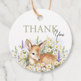 Favor Tags Baby Shower Fawn Geschenkanhänger