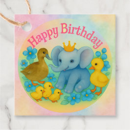 Favor Tags - Children's Birthday Party Geschenkanhänger