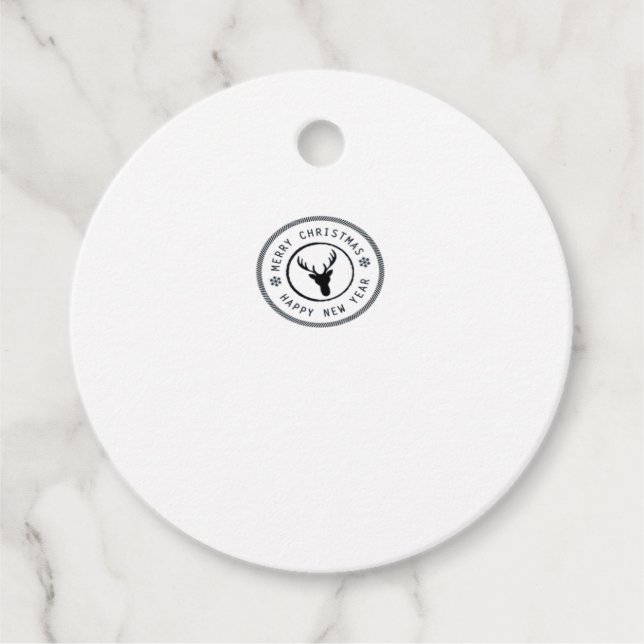 Favor Tags Geschenkanhänger (Vorderseite)