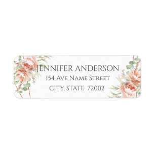 Favoriser les Roses Blush Mariage Sticker