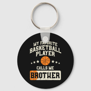 Favorit Basketball Spieler Bruder Familie Baller B Schlüsselanhänger
