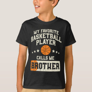 Favorit Basketball Spieler Bruder Familie Baller B T-Shirt