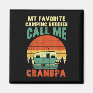 Favorit Camping Buddies Opa Retro Großvater Magnet