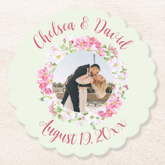 Favorit-Foto mit Personalisiertem Text Untersetzer (Vorderseite)