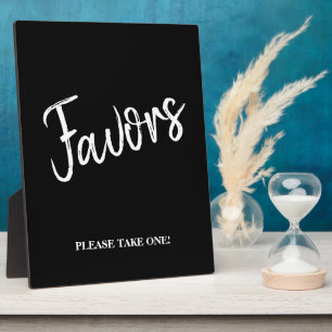 Favorit Schwarzes Hochzeitsschild Tischplatte Plak Fotoplatte