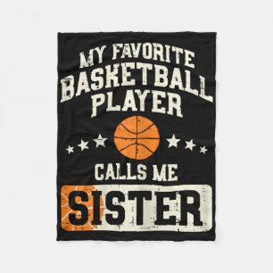 Favorite Bysketbyll Player Sistenfamilie passend Fleecedecke