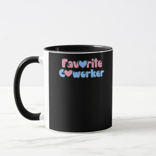 Favorite Coworker Classic Tasse (Links)