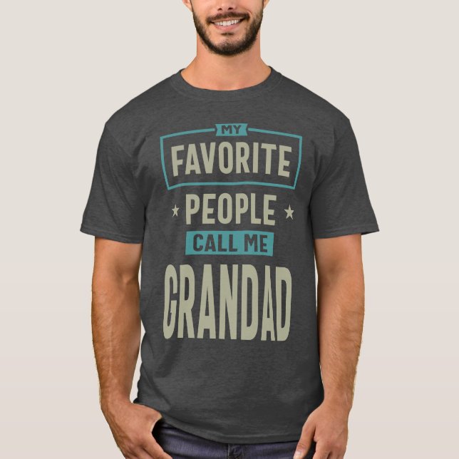Favorite Grandad T-Shirt (Vorderseite)