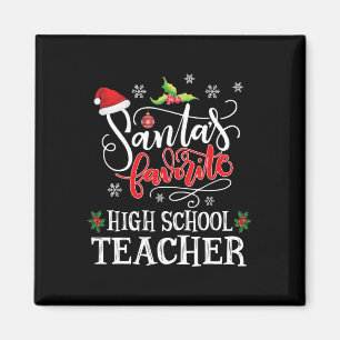 Favorite High School Lehrer Weihnachts-Party Gesch Magnet
