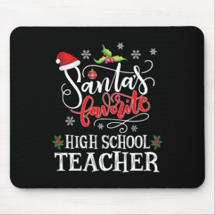 Favorite High School Lehrer Weihnachts-Party Gesch Mousepad