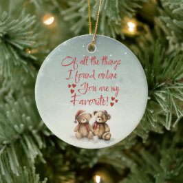 Favorite Online Find Bear Ornament Customized