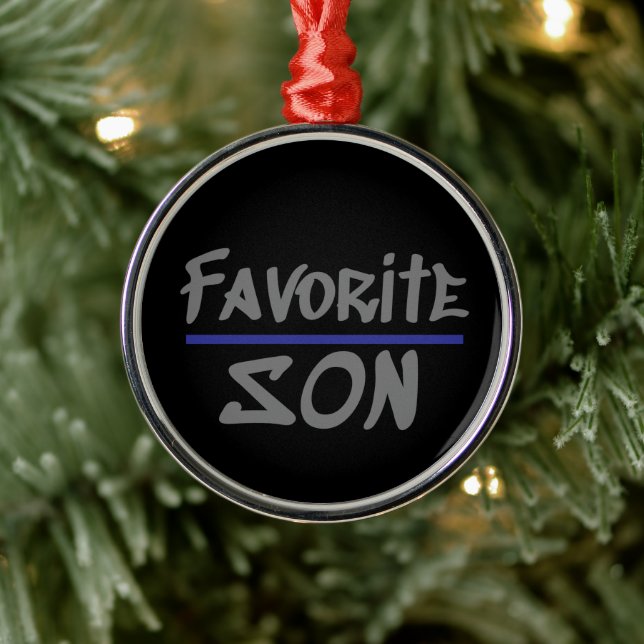 Favorite SON Spaß Bruderneuheit Ornament Aus Metall (Baum)
