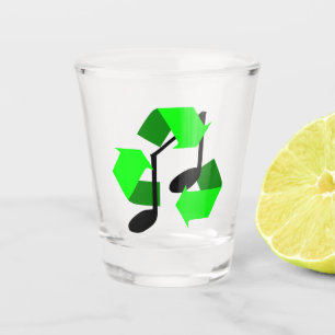 Favorite Song Rhythm Schnapsglas