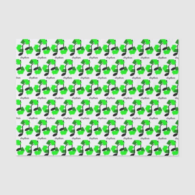 Favorite Song Rhythm Seidenpapier (Vorderseite)
