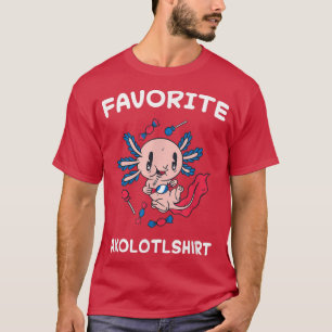 Favorite Süßigkeiten Aolotl Niedlich Funny Aolotls T-Shirt