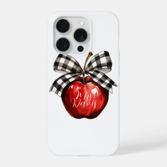 Favorite Teacher iPhone 15 Pro Case Hülle (Rückseite)