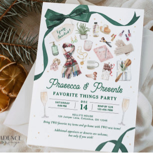 Favorite Things Invitation de la partie Poursuite 