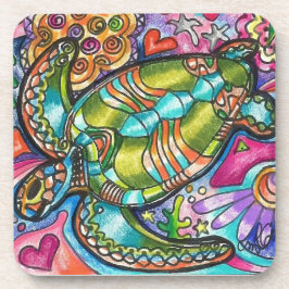 Favorite Turtle Getränkeuntersetzer