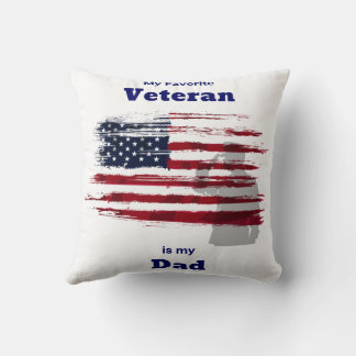Favorite Veteran Vater Pillow Kissen