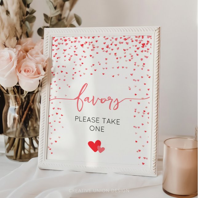 Favoriten Baby Shower Sign Digital oder Print Poster (little sweetheart baby shower)