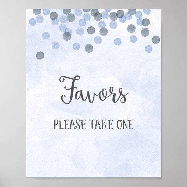 Favoriten Hochzeitplakatdruck Poster (Vorne)