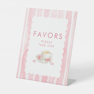 Favoriten Schild für Mädchen-Baby-Party-Tisch