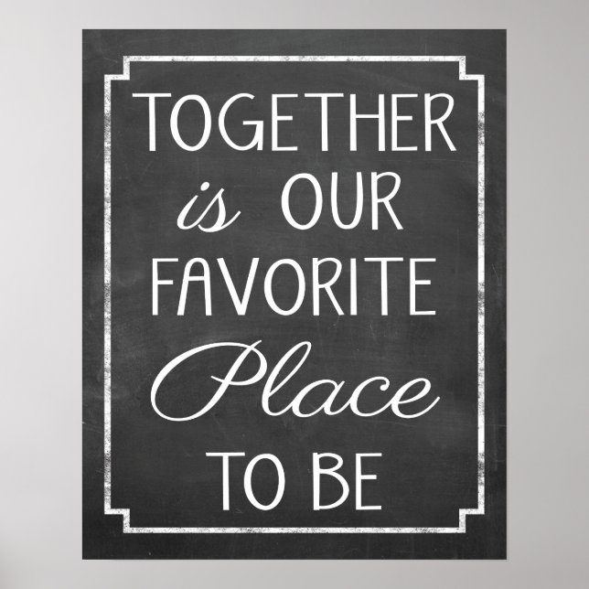 Favoritenstelle Poster (Vorne)