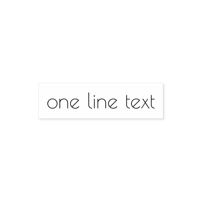 Favoritentext hinzufügen - Handgeschriebener Schri Permastempel (Design)