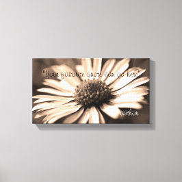 Favoritenvortrag - Hintergrund der Blume Leinwanddruck