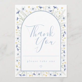 Favors Table Card Einladung