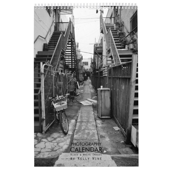 Favulous B&W Foto-Kalender - Kelly-Wein Kalender (Titelbild)