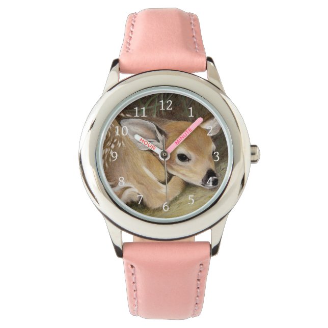 Fawn Armbanduhr (Vorderseite)