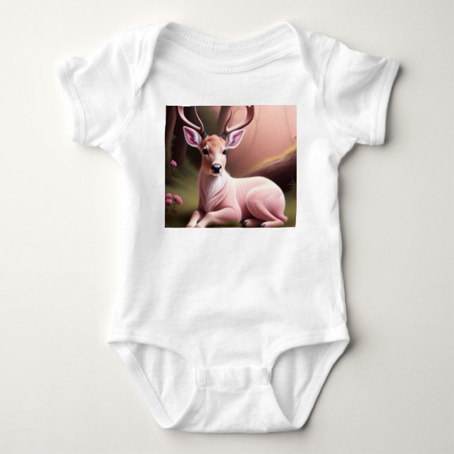 Fawn Baby Strampler (Vorderseite)