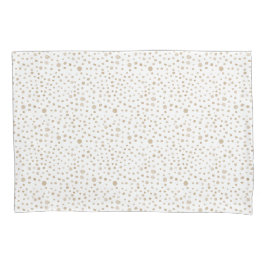 Fawn Confetti Wassercolor Dots Pillowcase Kissenbezug