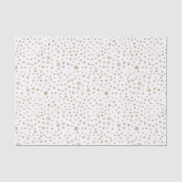 Fawn Confetti Wasserfarbe Dots Gewebe Papier