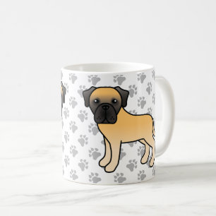 Fawn English Mastiff Niedlich Cartoon Dog Kaffeetasse
