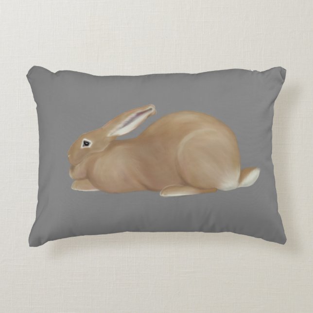 Fawn Flemish Riant Dekokissen (Vorderseite)