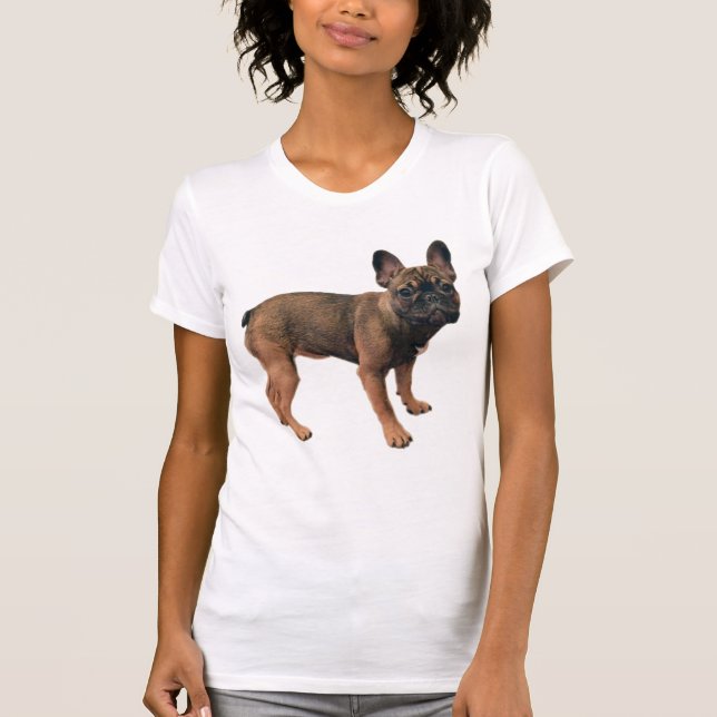 Fawn French Bulldog T - Shirt (Vorderseite)