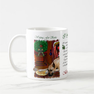 Fawn Great Dane Weihnachten Kaffeetasse