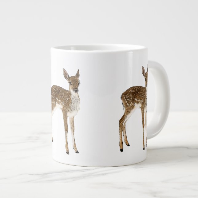 Fawn Jumbo-Tasse (Vorderseite Rechts)
